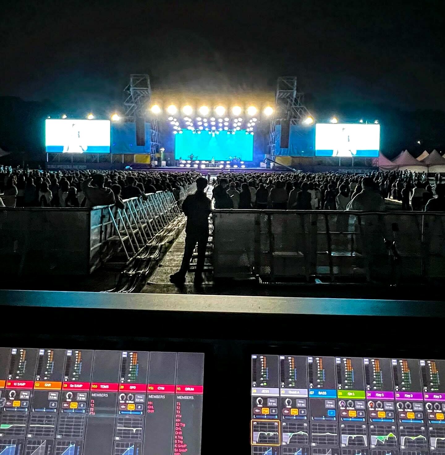 Audio Visual Nation at an outdoor event