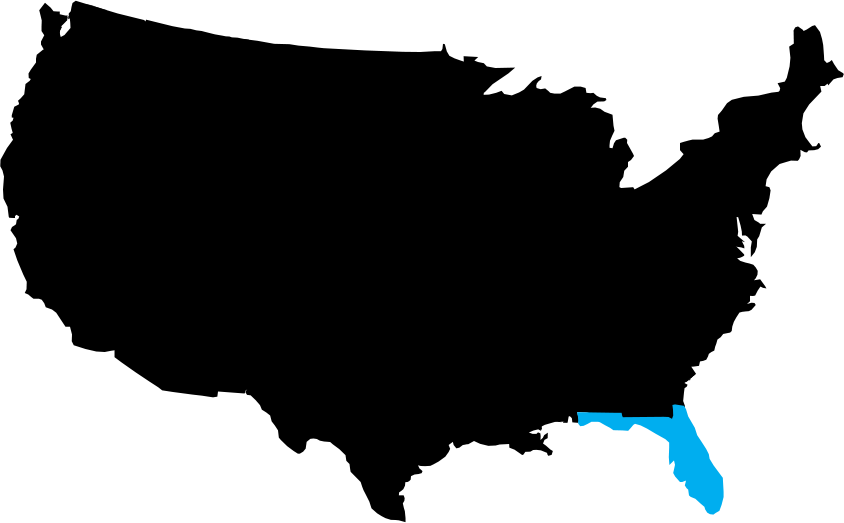 Representation of Orlando State in Blue Color